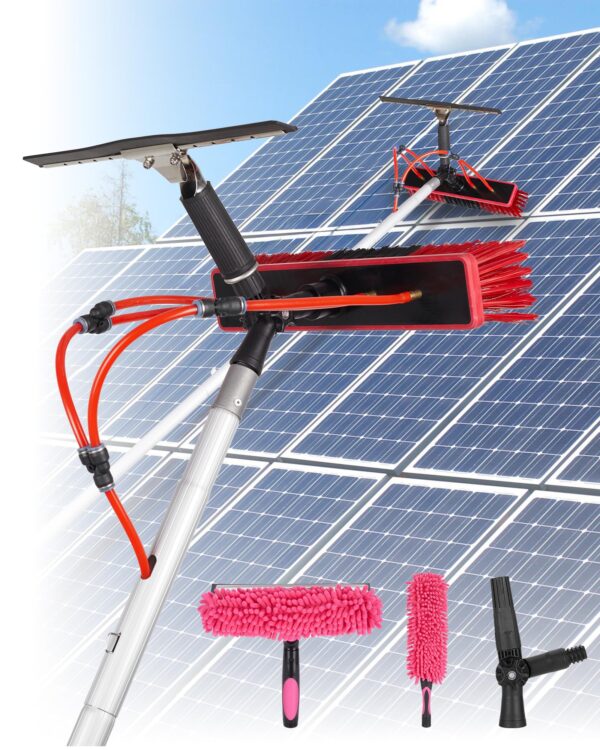 40ft Extendable Water Fed Cleaning Brush Kit