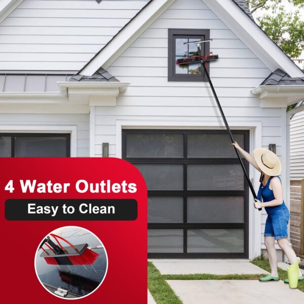 35ft Extendable Solar Panel & Window Cleaning Kit - Image 7